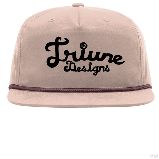 Pale Peach/ Maroon - FRONT