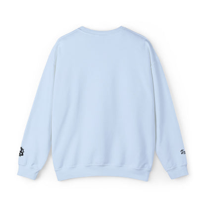 Jesus Is Love Crewneck Sweatshirt — Minimal Christian Faith Pullover