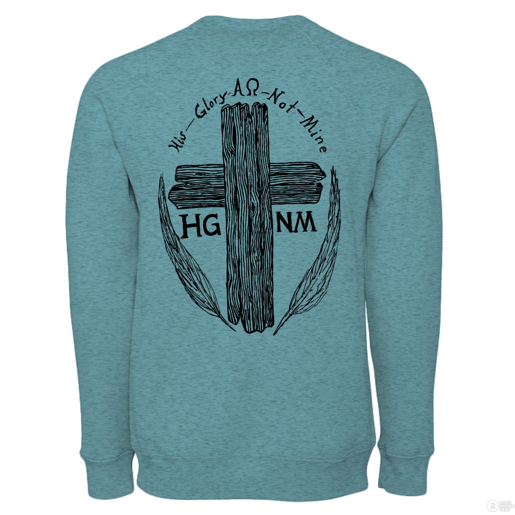 Heather Blue Lagoon - BACK