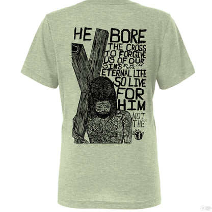 Spring Green Triblend - BACK